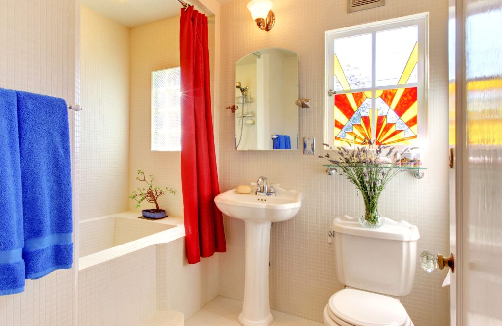 bathroom tiling